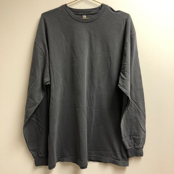 American Apparel Heavy Jersey Long Sleeve Box T-Sh - Picture 2 of 3